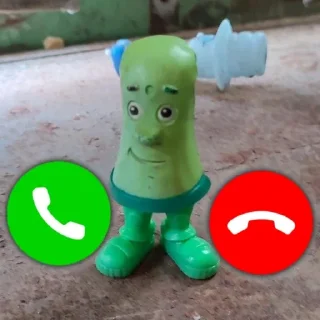 Telegram sticker 📞 Игрушка Папус @StickerChest