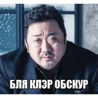 Sticker 🫥 Бля клэр обскур