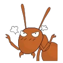 Telegram sticker 😤 The ants DNTworry