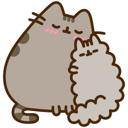 Telegram sticker 🥰 It's Pusheen! 🫶  @Pusheen_Stikers