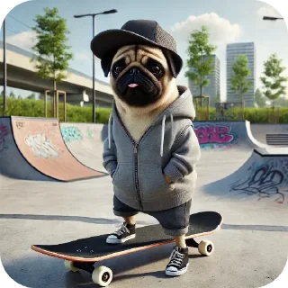 Telegram sticker 🛹 Буба @TgEmodziBot