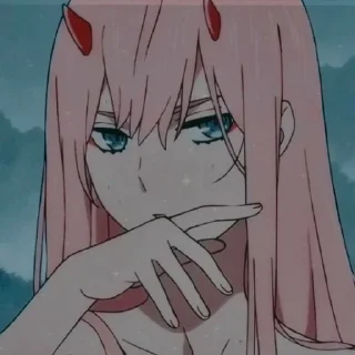 Sticker 🌷 Zero two punya Ziro