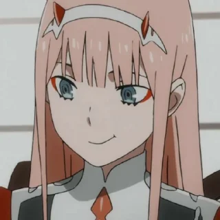 Telegram sticker 🌷 Zero two punya Ziro