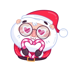 Telegram sticker 😍 Santa