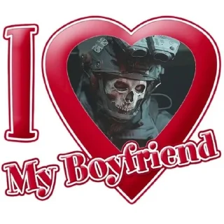 Sticker ❤️ Ghost | COD :: @fStikBot