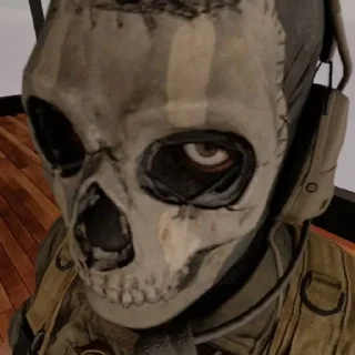 Video sticker 🤨 Ghost | COD :: @fStikBot