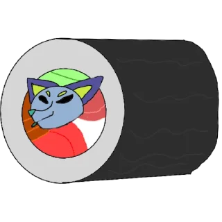 Telegram sticker 🍣 MossDaManokit