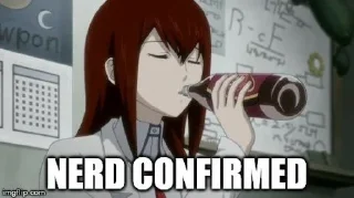Telegram sticker 🤔 kurisu ❤ by @hououin_okabe