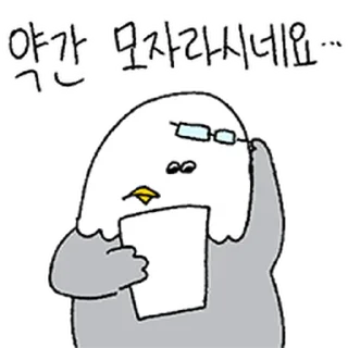 Telegram sticker ⭐ 돌팔이 둘기선생2 @moe_sticker_bot