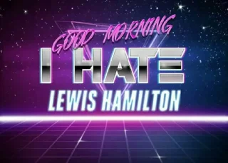 Sticker 😡 Good Morning I Hate Lewis Hamilton