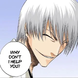 Video sticker 💙 Gin Ichimaru :: @fStikBot