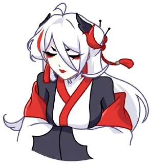 Telegram sticker 😔 Tsuru @StickersPackRobot