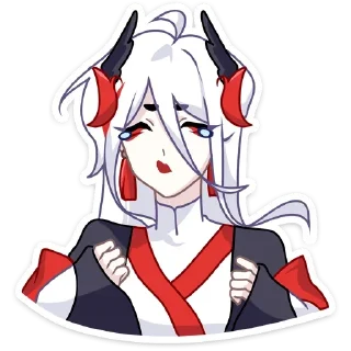 Telegram sticker 😢 Tsuru @StickersPackRobot