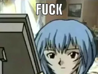 Video sticker 😕 Evangelion bruh :: @fStikBot