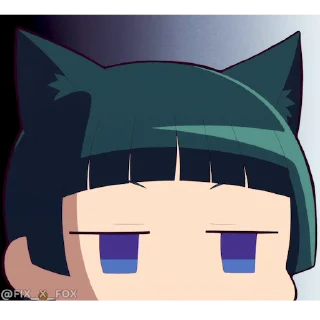 Telegram sticker 😐 @fix_x_fox Kusuriya no Hitorigoto p2