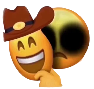 Telegram sticker ☹️ emojis doidos / @nathanist & @LanaDelReyBR1