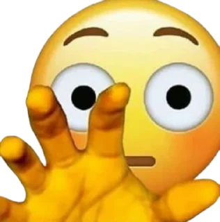 Telegram sticker 😳 emojis doidos / @nathanist & @LanaDelReyBR1