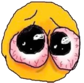 Telegram sticker 🥺 emojis doidos / @nathanist