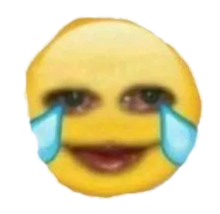 Telegram sticker 😢 emojis doidos / @nathanist