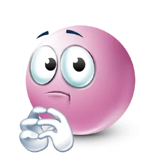 Telegram stiker 🤨 Pink emoji @nantoosts