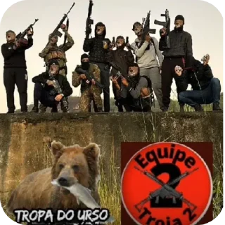 Video sticker 🐻 CAÇADOR DE TCPUTA 🔥🐊🐰🔥