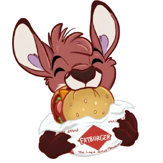 Video sticker 🍔 Stevie Roo