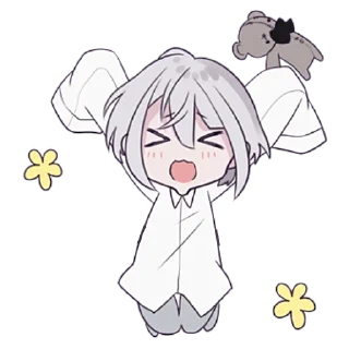 Video sticker ☺️ Тестовый объект-кун @nyasticks