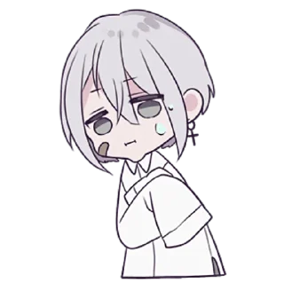 Telegram stiker 😢 Тестовый объект-кун @nyasticks