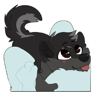 Telegram sticker ❇️ Backi