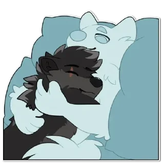 Telegram sticker ❇️ Backi