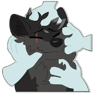 Telegram sticker ❇️ Backi