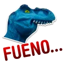 Video sticker 👍 Dinofaurio