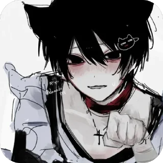Video sticker 🫥 Anime femboys by: @RES1AEH