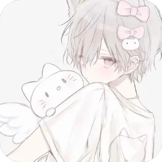Video sticker 🫥 Anime femboys by: @RES1AEH