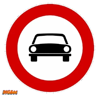 Sticker 🚗 Road signal @sticker_pack_channel — @stckrRobot