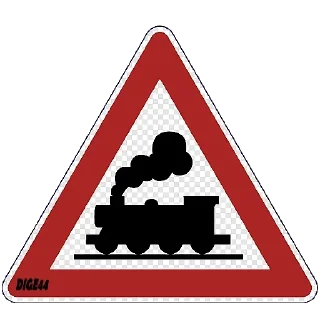 Telegram sticker 🚂 Road signal @sticker_pack_channel — @stckrRobot