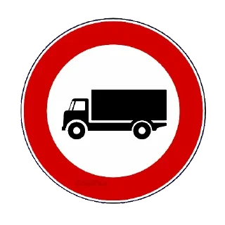 Telegram sticker 🚚 Road signal @sticker_pack_channel — @stckrRobot