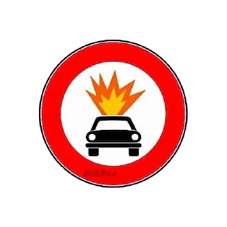 Video sticker 💣 Road signal @sticker_pack_channel — @stckrRobot