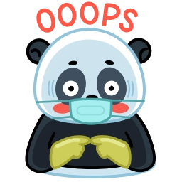 Telegram sticker 😬 Panda Emic