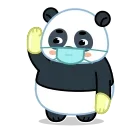 Video sticker 👋 Panda Emic