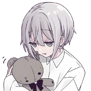 Telegram sticker ☺️ Тестовый-кун (BIG) @Nyasticks