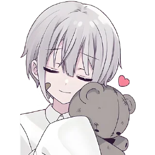 Telegram sticker 🤗 Тестовый-кун (BIG) @Nyasticks