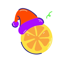 Sticker 🍊 Σ>―(〃°ω°〃)♡→ @cute_enot_art