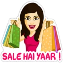Video sticker 😀 indian girls