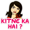 Telegram stiker 😊 indian girls