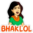 Telegram stiker 😀 indian girls