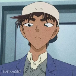 Video sticker 🏍 - ᗷY @ahMshY 𓉮 . Heiji Hattori