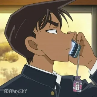 Video sticker 🏍 - ᗷY @ahMshY 𓉮 . Heiji Hattori