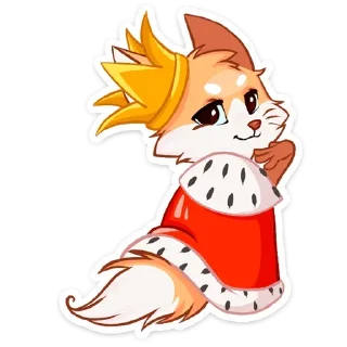 Telegram sticker 🤴 Светленькая Паппи (@TgSticker)