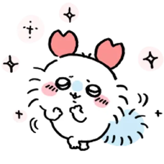 Телеграм стикер 😀 먼작귀 스티커 5탄